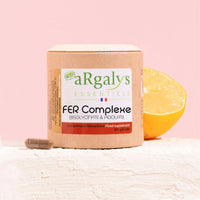 Argalys — Complex Iron Bisglycinate & Pidolate · Vit C, B9, Carrot