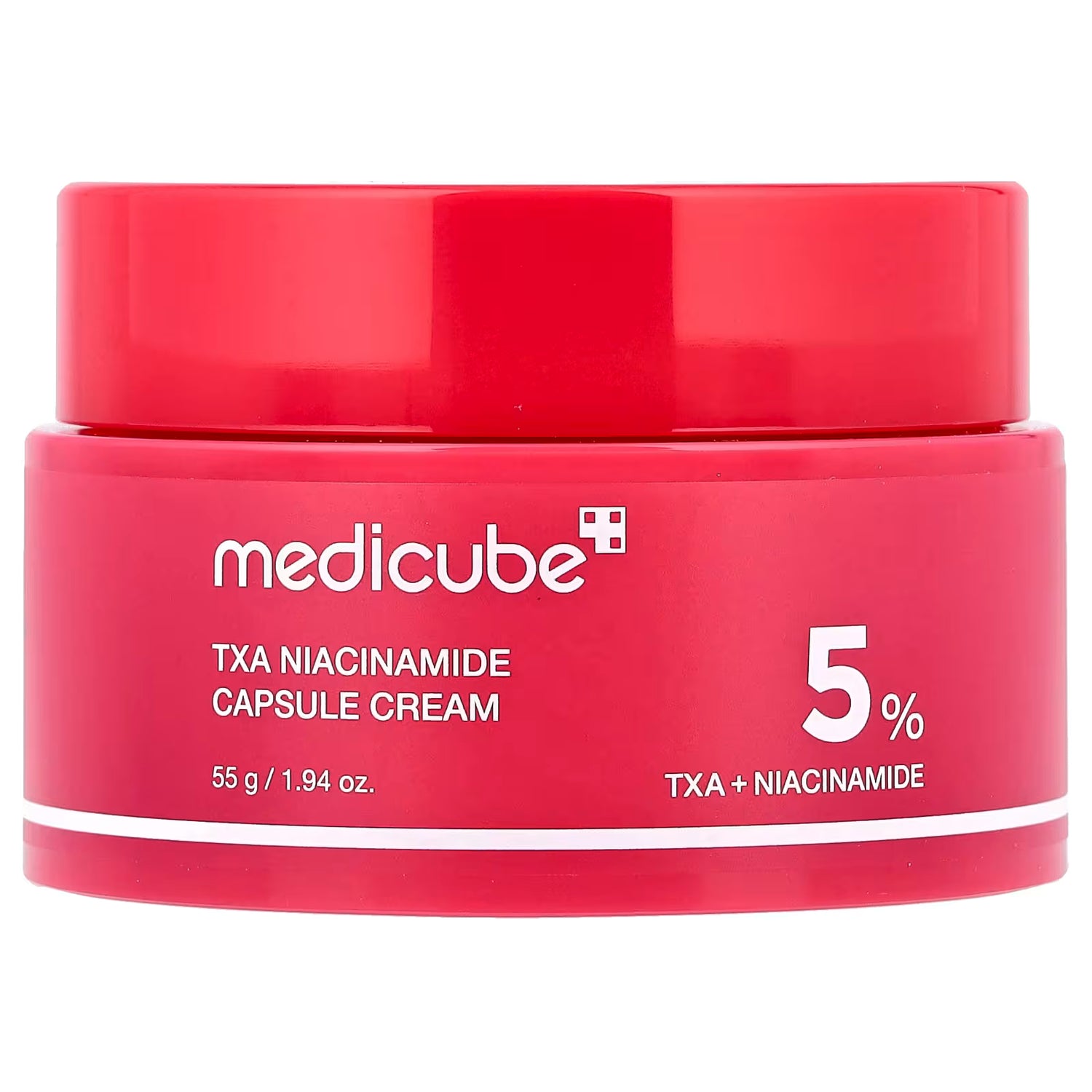 Medicube TXA Niacinamide Capsule Cream 55g crème rouge capsules Paradermia