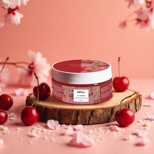 Epil'O Gommage Corps Cerise 5 à 7 à Paname 240g Epiloderm Paradermia