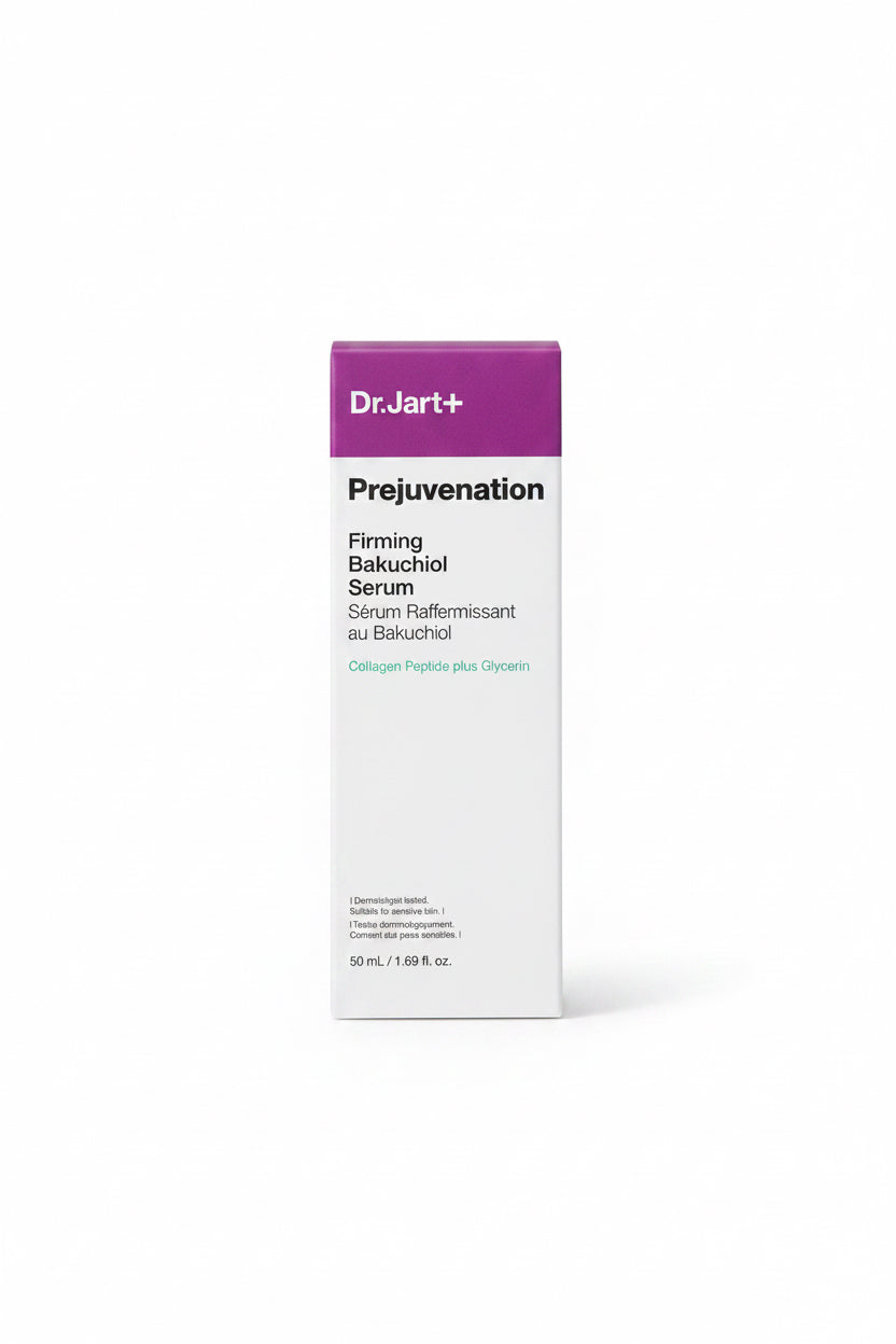 Dr.Jart+ Prejuvenation Bakuchiol Serum emballage physique collagène peptide Paradermia