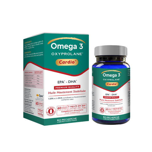 Bio-Recherche — Cure 3 mois Oméga 3 Cardio BT60 · -10%
