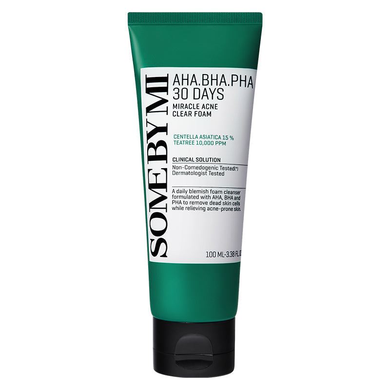 Some By Mi — AHA BHA PHA 30 Days Miracle Acne Clear Foam 100 ml