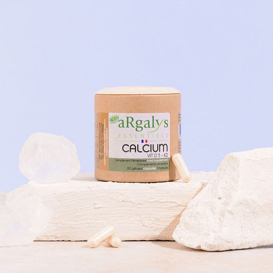 Argalys — Cure 3 mois Calcium + Vitamine D3 et K2 MK7 · -10%