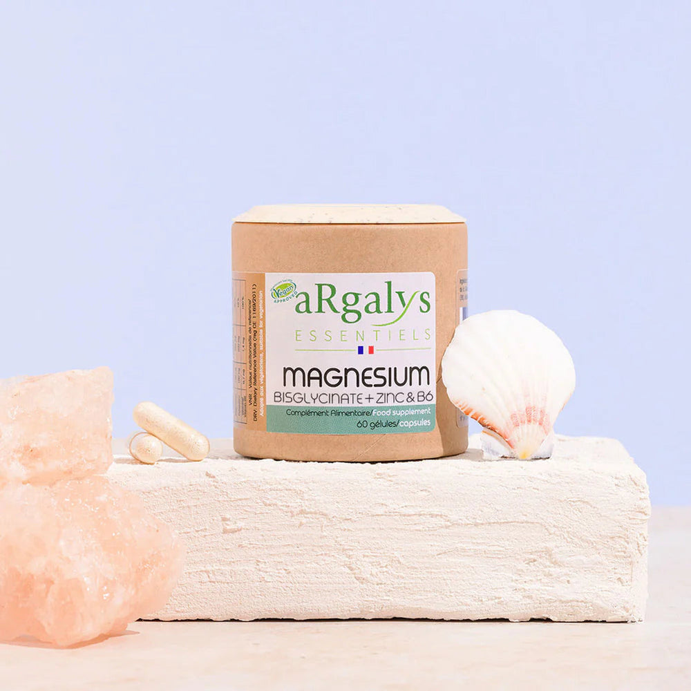 Argalys — Cure 3 mois Magnésium Bisglycinate + Vitamine B6 & Zinc · -10%