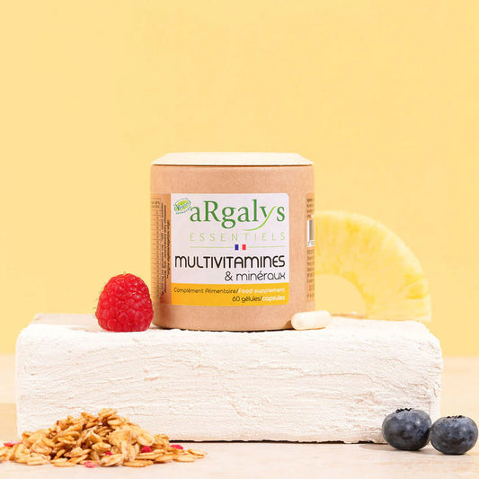 Argalys — Cure 3 mois Multivitamines & Minéraux · 20 Actifs · -10%