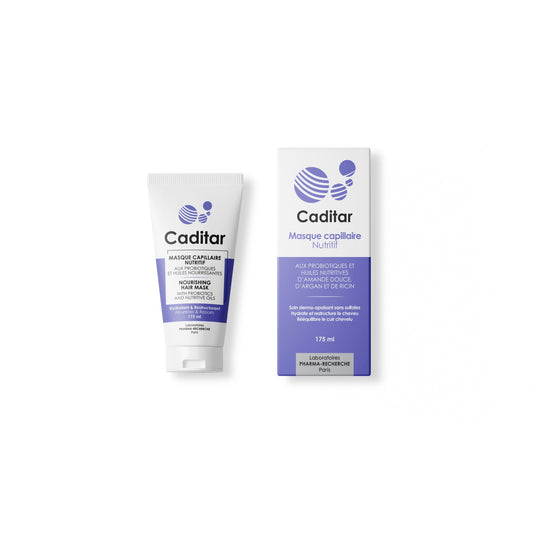 Caditar Masque Capillaire Nutritif 175ml tube étui probiotiques Paradermia