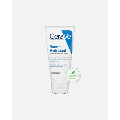 CeraVe — Baume Hydratant 3 Céramides & Acide Hyaluronique Peaux Sèches 177ml