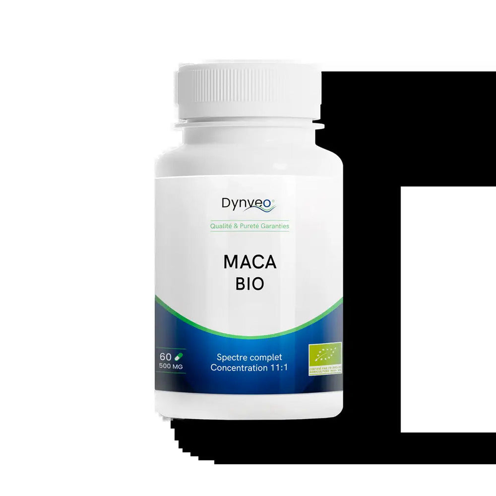 Dynveo — Cure 3 mois Maca BIO 500mg 60 gélules · -10%
