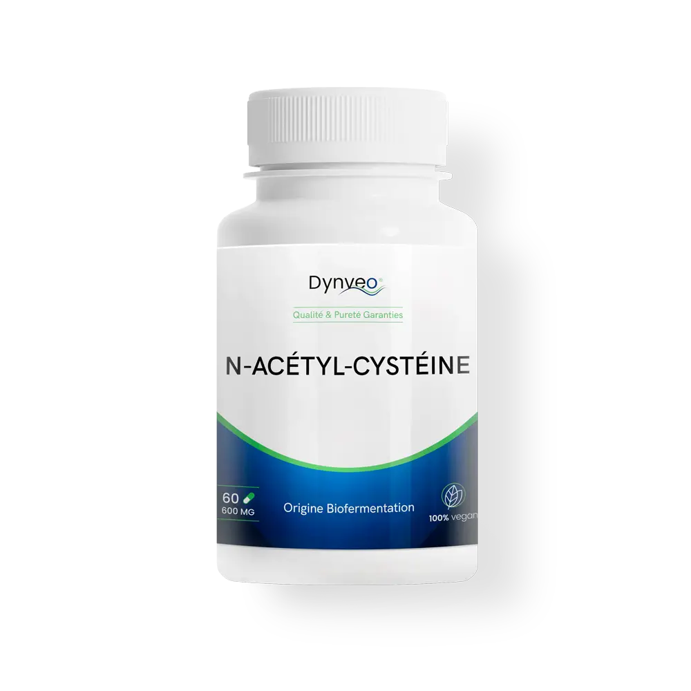 Dynveo — NAC N-acétylcystéine pure 600mg 60 gélules