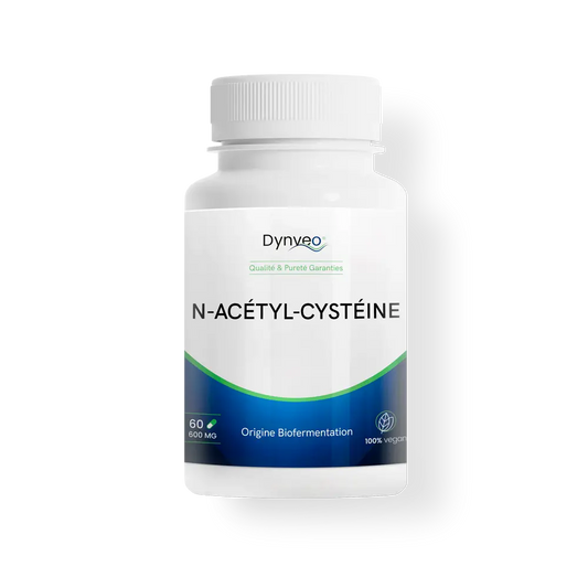 Dynveo NAC N-acétylcystéine pure 600mg 60 gélules flacon