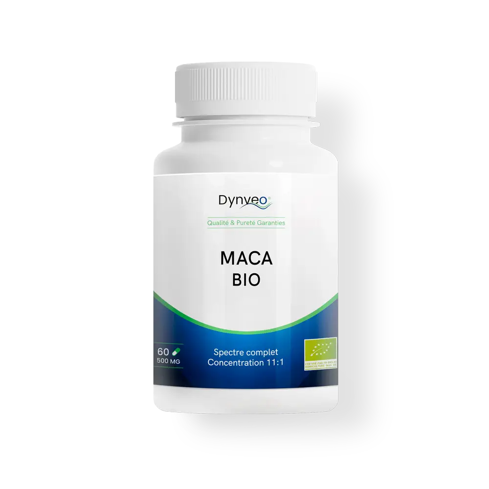 Dynveo — Maca BIO 500mg 60 gélules
