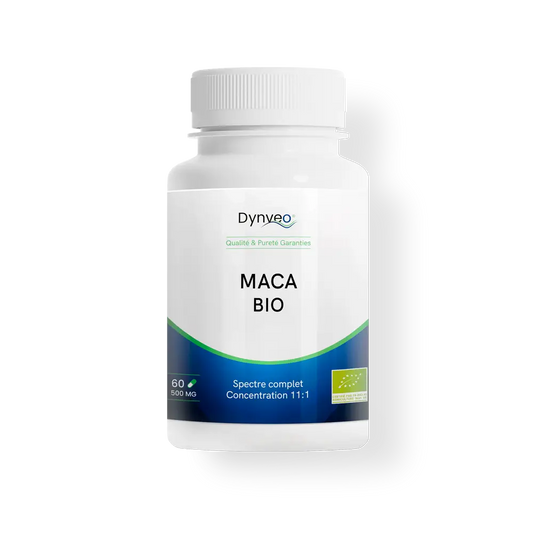 Dynveo Maca BIO 500mg 60 gélules flacon