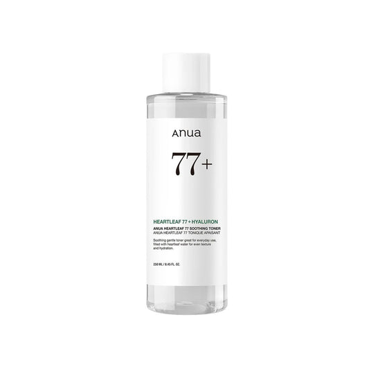 ANUA Heartleaf 77% Soothing Toner 250ml flacon blanc Paradermia