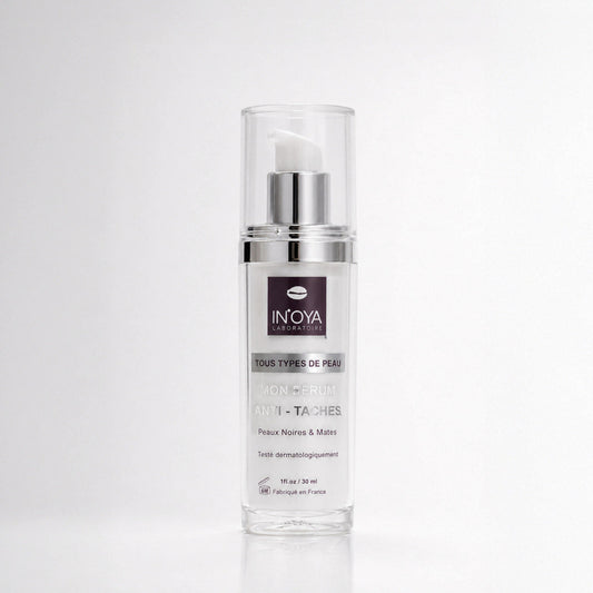 IN'OYA — Rituel Anti-Taches · Duo Sérum + Soin + Solaire