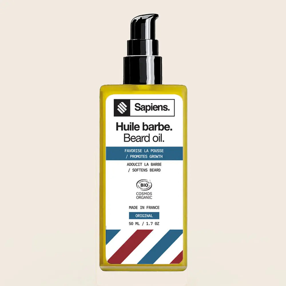 Sapiens. — Huile à Barbe Bio Wild Forest 50ml · Édition Originale